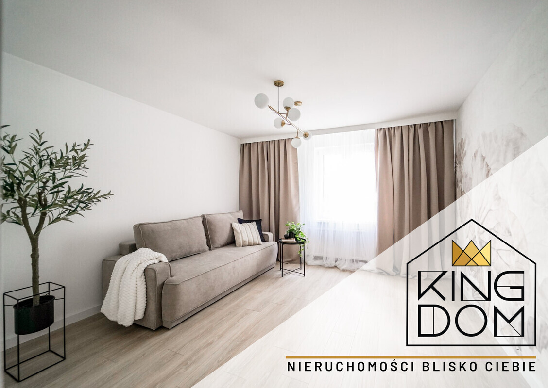 Elbląg KINGDOM NIERUCHOMOŚCI BLISKO CIEBIEKOMFORTOWE, NOWOCZEŚNIE URZĄDZONE 2-POKOJOWE MIESZKANIEPO GENERALNYM