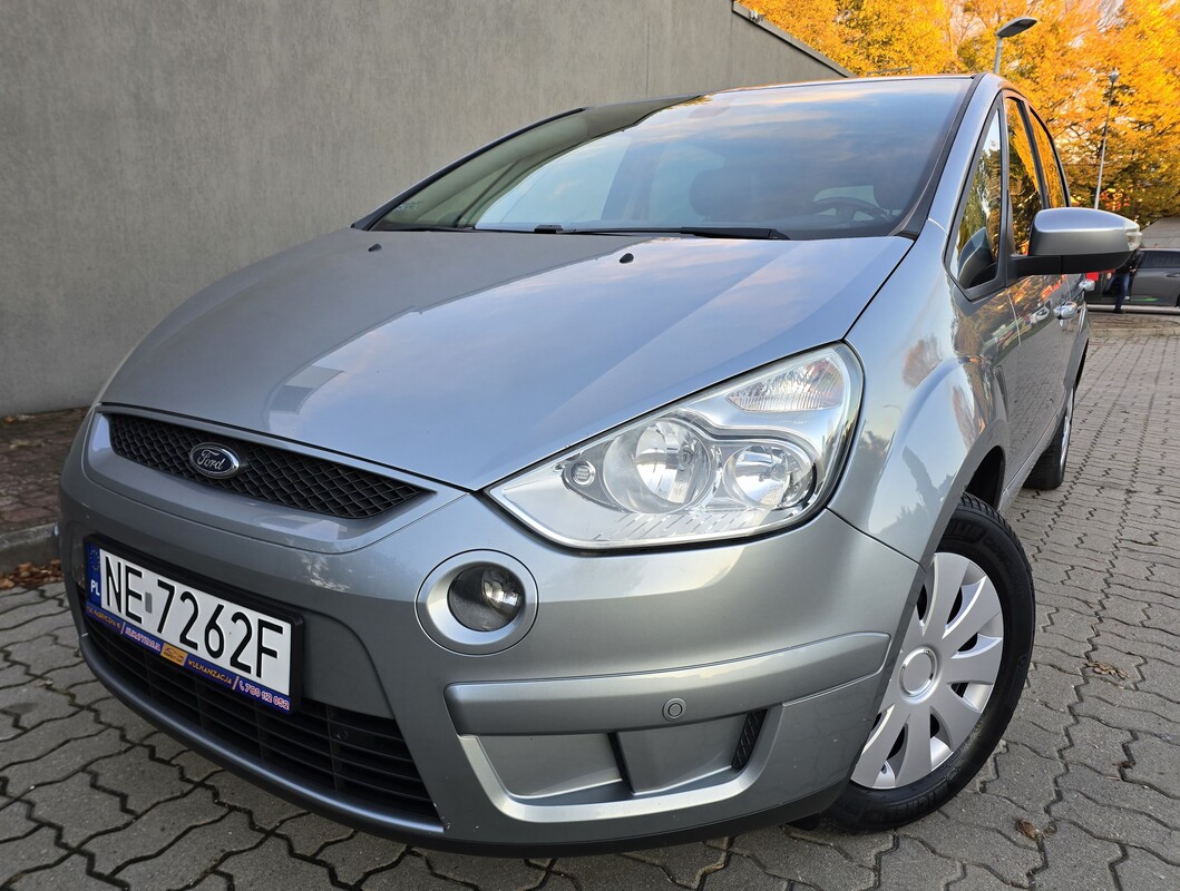 Elbląg Ford S-Max 2.0Benzyna 145Km 2007Rok Bardzo Dobry Stan Niski Przebieg 175tyśSprawna Klimatyzacja
