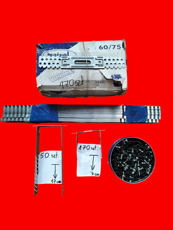 Elbląg WIESZAK PŁASKI ES 60 + wkręty pchełki.