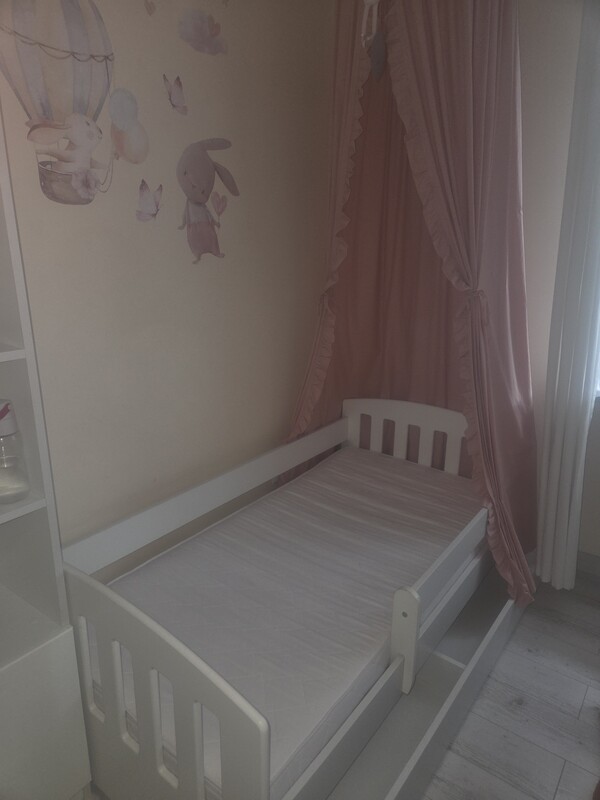 Elbląg Sprzedam meble do pokoju dziecięcego Łóżko 90×160 Regał 90×190×35 Szafka nocna Meble wykonane z płyty 18mm