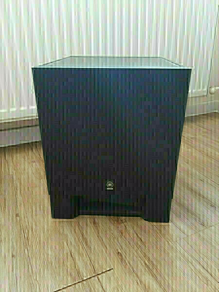 Elbląg Sprzedam używany subwoofer aktywny Yamaha YST-SW030 mało używany stan b. dobry