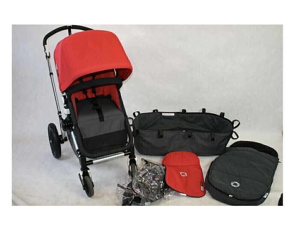 Elbląg Używany wózek głęboko-spacerowy Bugaboo plus uchwyty do fotelika maxi cosi. Tylko odbiór osobisty.