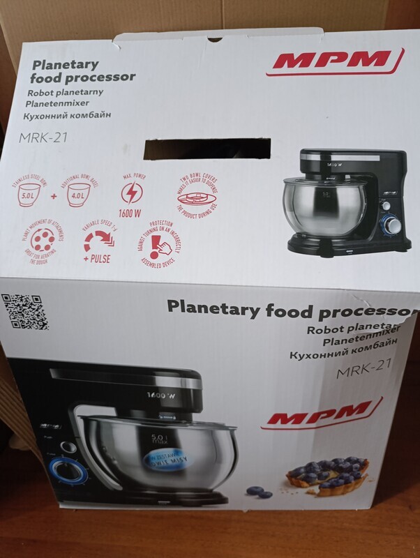 Elbląg Robot planetarny MPM 1600w nowy.