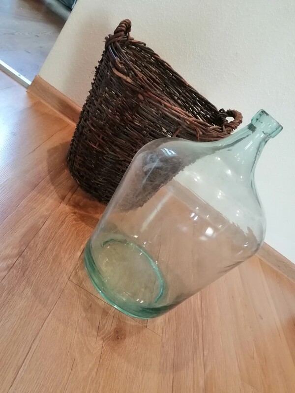 Elbląg Gąsior 15l z koszem wiklinowym