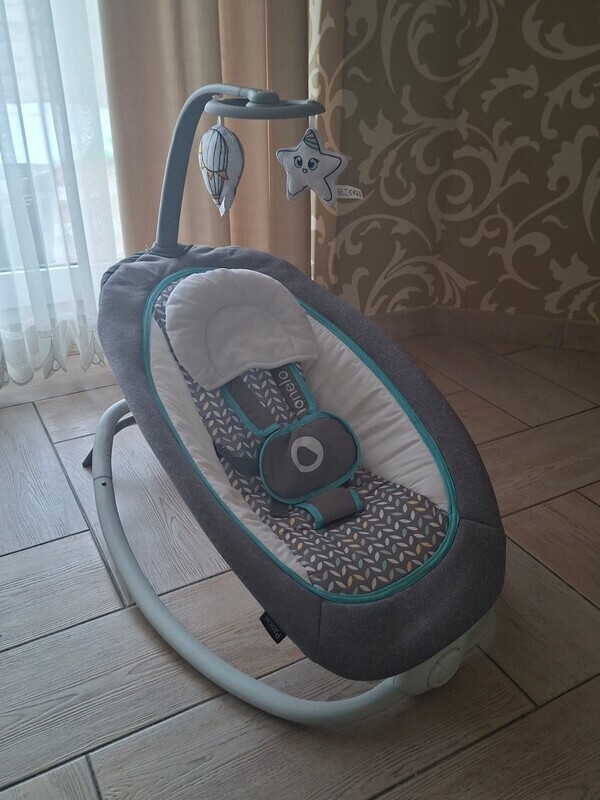 Elbląg Leżaczek bujaczek, z wibracjami i melodyjkami 
Stan bardzo dobry