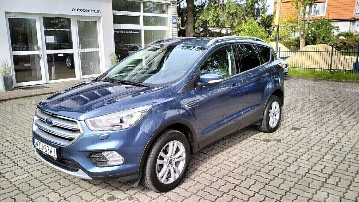 Elbląg Ford Kuga 1.5 benz.150 KM 6-biegowy, I właściciel, garażowany, zakupiony w Polsce, serwisowany w
