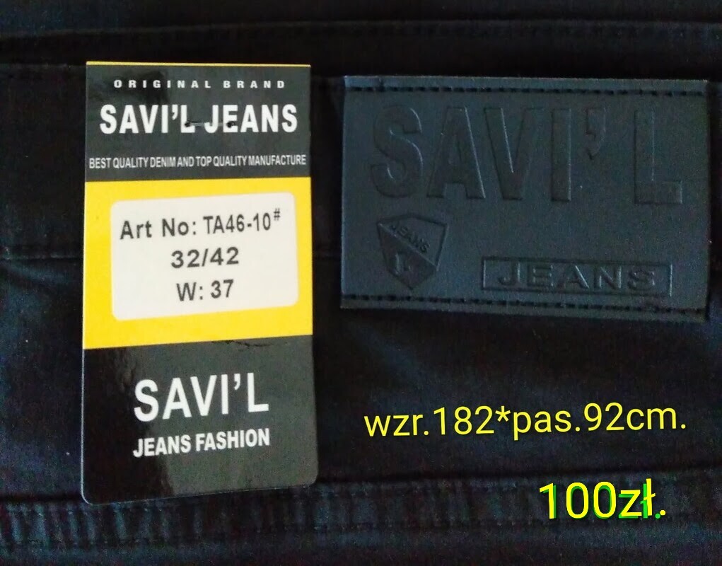 Elbląg Nowa odzież, kurtka i spodnie *