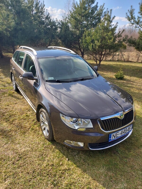 Elbląg Skoda Superb II Combi | 2.0 TDI 170 KM | Bogata Wersja | Skóra | Bi-Xenon