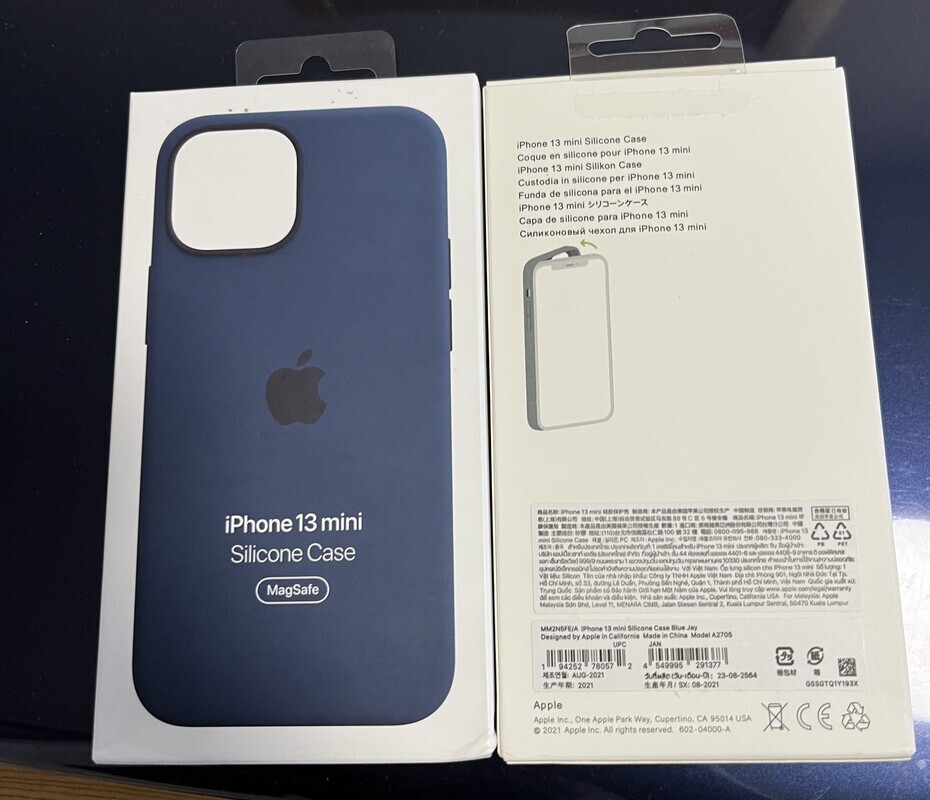 Elbląg Etui iPhone 13 mini z MagSafe silikonowe 2 szt