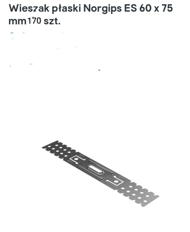 Elbląg Wieszak do profili CD 60