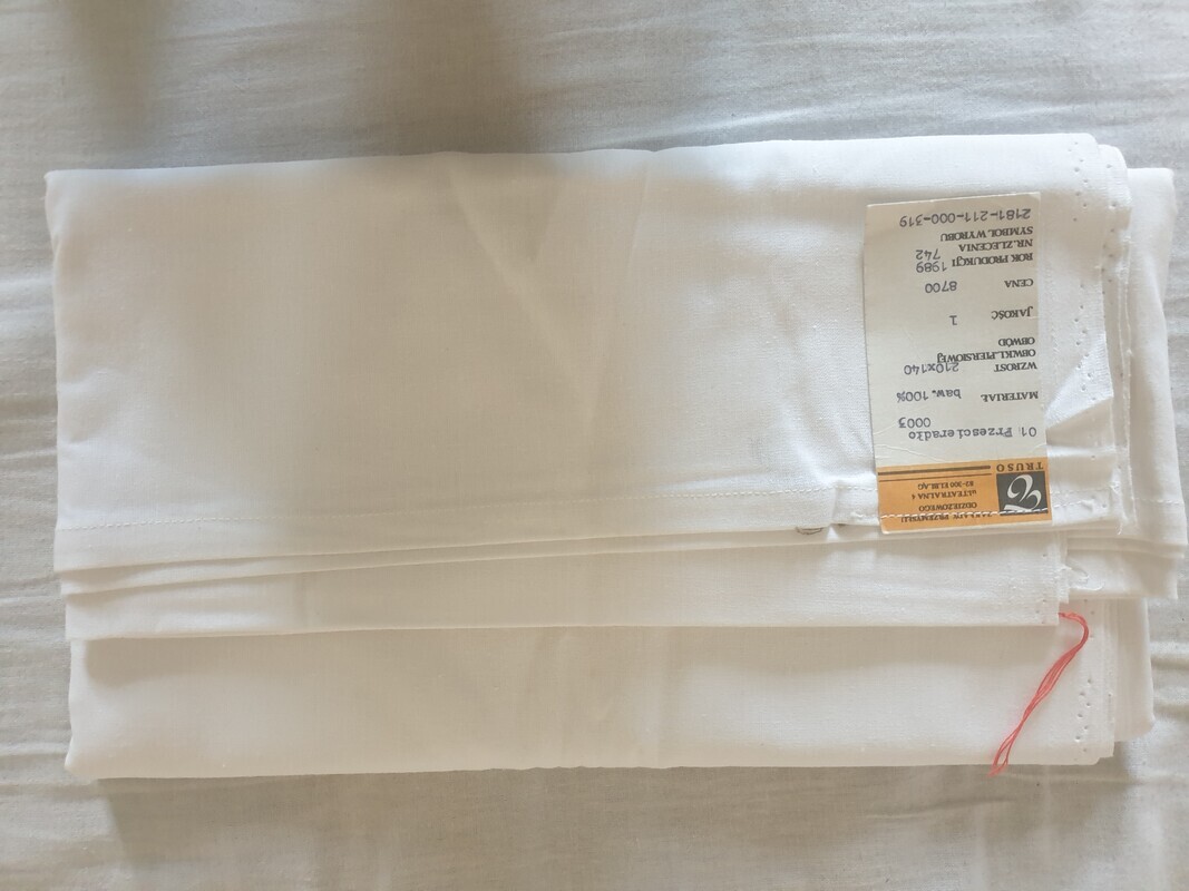 Elbląg Sprzedam prześcieradło 100% bawełna 210x140