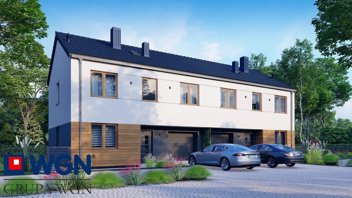 Elbląg &nbsp; NOWOCZESNY DOM W ZABUDOWIE DWULOKALOWEJ 116,37m&sup2;&nbsp; STAN DEWELOPERSKI&nbsp; 