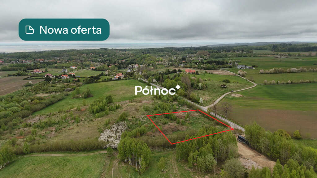 Elbląg PÓŁNOC NIERUCHOMOŚCISprzedam działkę - Łęcze. Na sprzedaż wyjątkowa działka o powierzchni 4494 m² położona