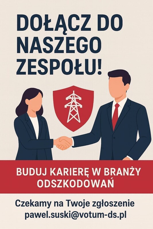 Elbląg REKRUTACJA W BRANŻY ODSZKODOWAŃ!  SŁUŻEBNOŚCI PRZESYŁU !  Na terenie miasta i  okolic: 