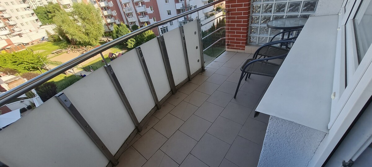 Elbląg Przytulne, nowoczesne 2 pokoje z dużym balkonem – Elbląg, ul. Legionów