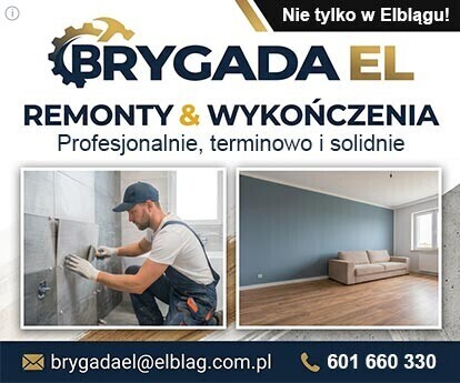Elbląg BRYGADA ELRemonty & WykończeniaProfesjonalnie, terminowo i solidnie!