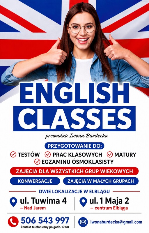 Elbląg Angielski w Elblągu &ndash; skuteczna nauka w małych grupachChcesz, aby Twoje dziecko lepiej radziło sobie na