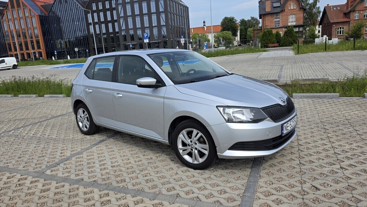 Elbląg Sprzedam Skoda Fabia - 2018 r. silnik 1.0,moc 95 KM, instalacja gazowa z homologacją do 2031 r.