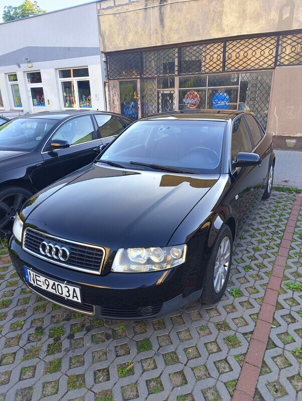 Elbląg Witam.
Sprzedam Audi A4 B6 2.0 Alt benzyna/gaz z roku 2001.
Świeża butla, aktualne OC i badanie techniczne, w