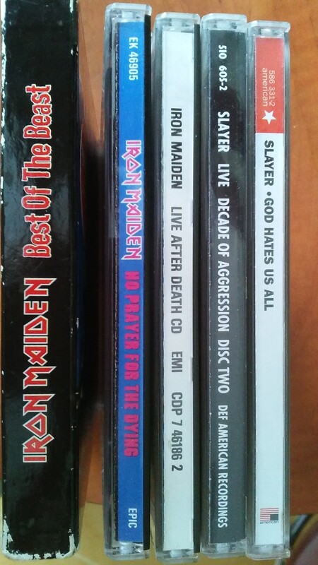 Elbląg SPRZEDAM PŁYTY CD
IRON MAIDEN - Live After Death 1CD - 50 zł 
EMI 1985r 
IRON MAIDEN - Best Of The Beast 2CD -