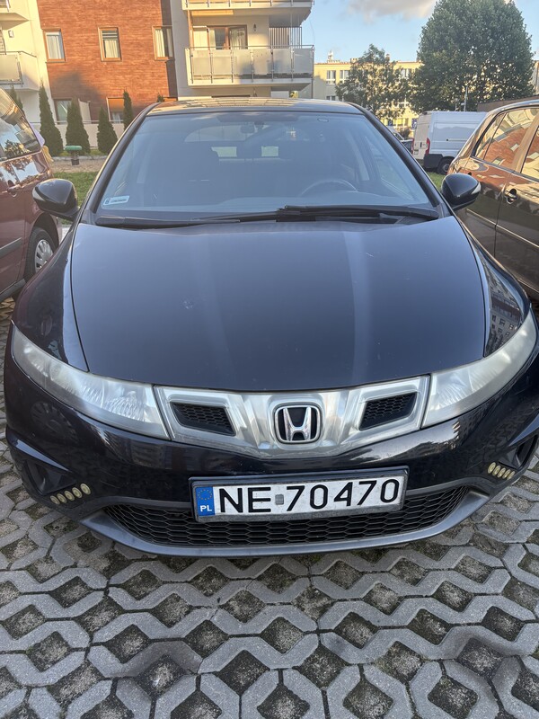 Elbląg Sprzedam Hondę civic 2008 rok, silnik 1.8 Przebieg 224 tys km Przegląd do kwietnia 2027 Kamery i czujniki