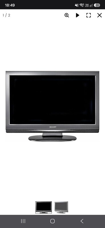 Elbląg Witam,
Sprzedam Telewizor 37 LCD SHARP model: LC37D44EGY (Aquos) (HD Ready, 2 HDMI, szary).
Telewizor w