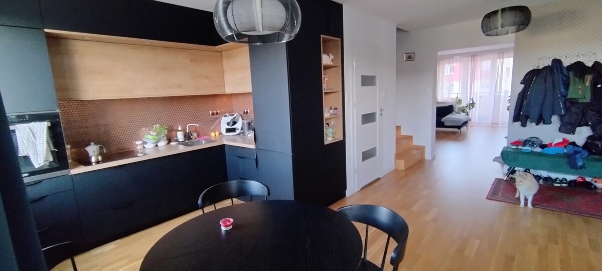 Elbląg &nbsp; Dwupoziomowe mieszkanie z tarasem na osiedlu Za Politechniką &ndash; ul. Kossaka