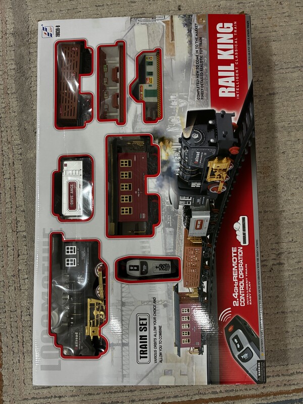 Elbląg Witam, 
odsprzedam nietrafiony prezent świąteczny - kolejka elektryczna na akumulatory. 
Kolejka używana raz,