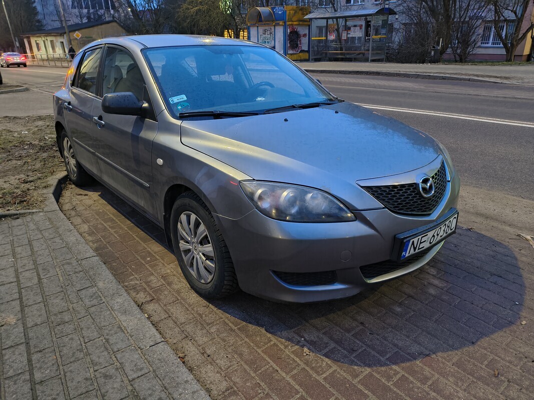 Elbląg Mazda 3 1.6 benzyna. 10 lat w jednych rękach. Klimatyzacja.