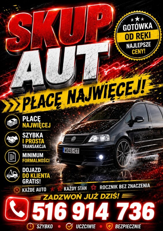 Elbląg KUPIE KAZDE AUTO. SKUP AUT ZA GOTÓWKĘ USZKODZONEBEZ OPŁATDO POPRAWEK LAKIERNICZYCHZANIEDBANELUB INNEDARMOWY