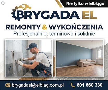 Elbląg BRYGADA ELRemonty & WykończeniaProfesjonalnie, terminowo i solidnie!