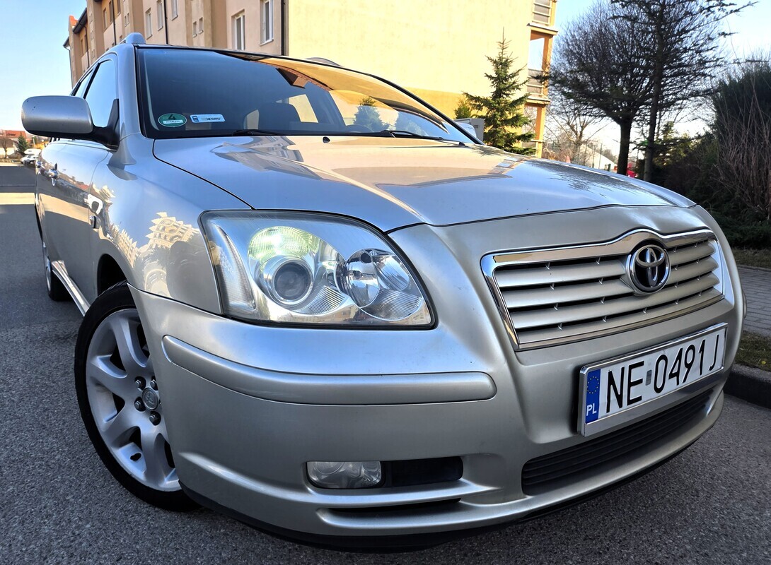Elbląg Toyota Avensis 2.0Benzynka 146KM Bogata Wersja Wyposażenia 2004Rok Gaz Sekwencja 2031R-Klimatronik