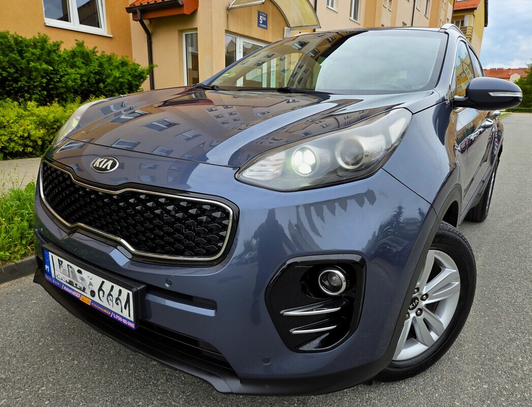 Elbląg KIA SPORTAGE 2016Rok 2.0Diesel 136Km Napęd 4X4 Salon Polska Jeden Własciciel Bogata Opcja