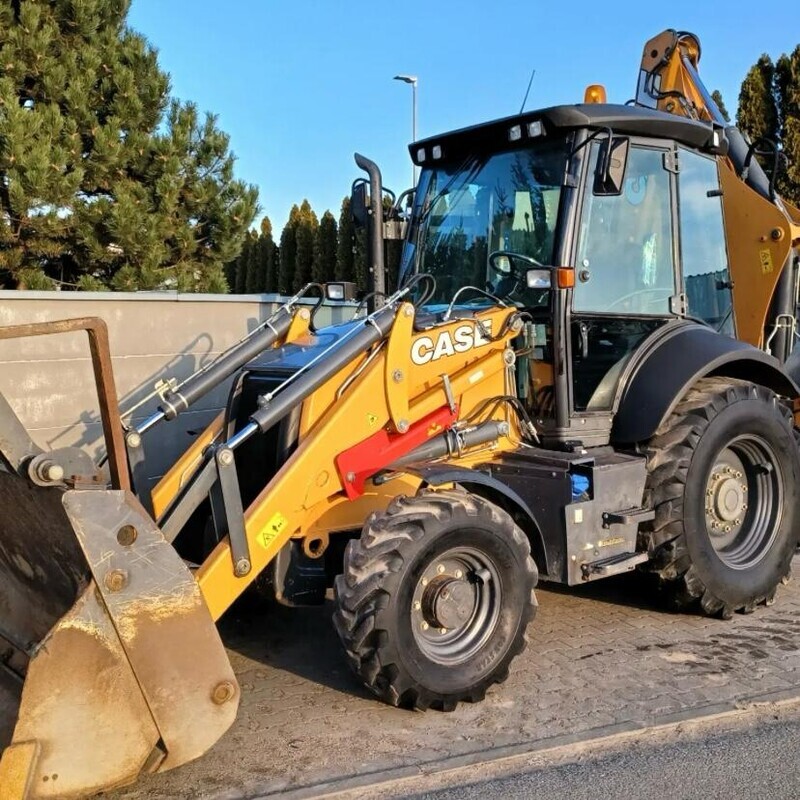 Elbląg Usługi Koparko-Ładowarka CASE 580 ST