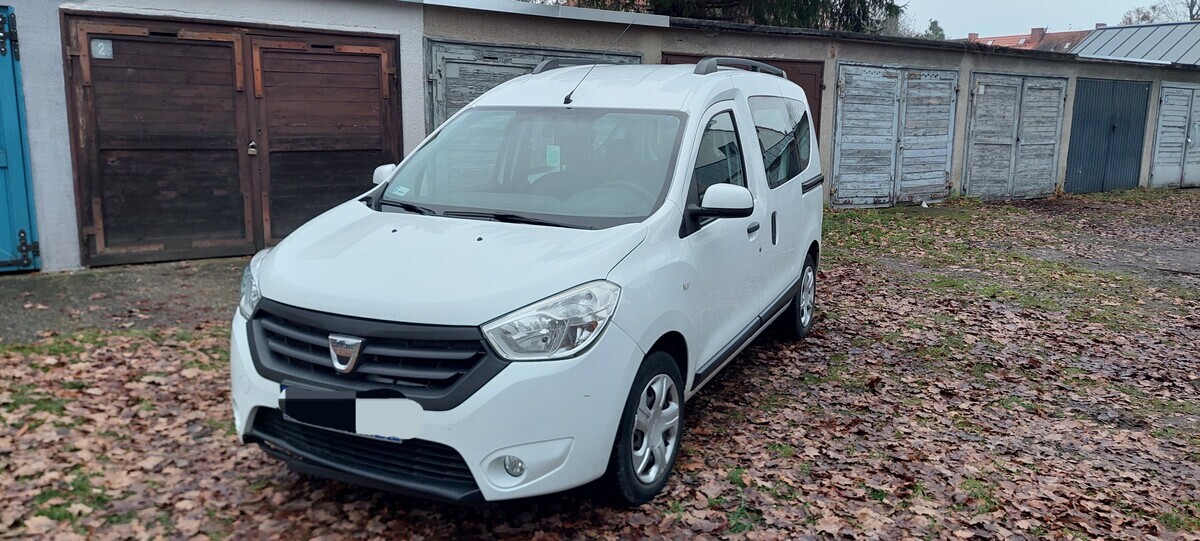 Elbląg Sprzedam Dacia Dokker 1.6 benzyna, przebieg 123600km, moc 102KM, pierwszy właściciel niepalacy, zadbany, salon