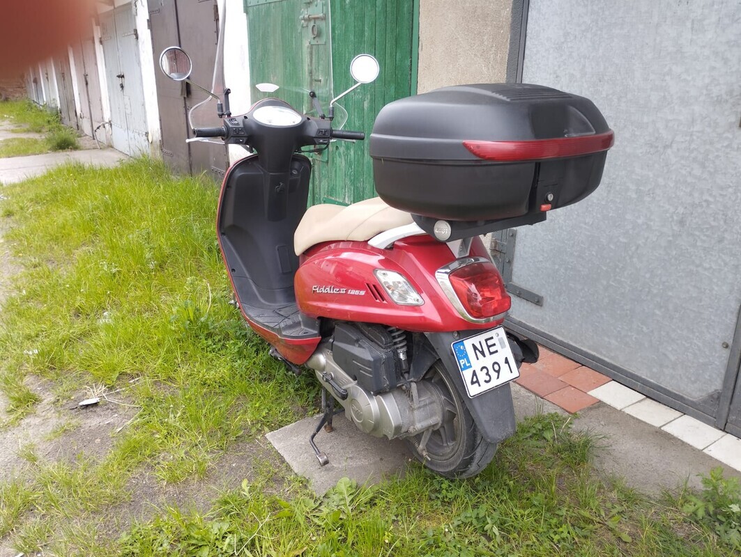 Elbląg 🚦 Sprzedam Skuter SYM – Stan Bardzo Dobry! 🚦Dodatki: Kask, kufer oraz nowy pokrowiec w