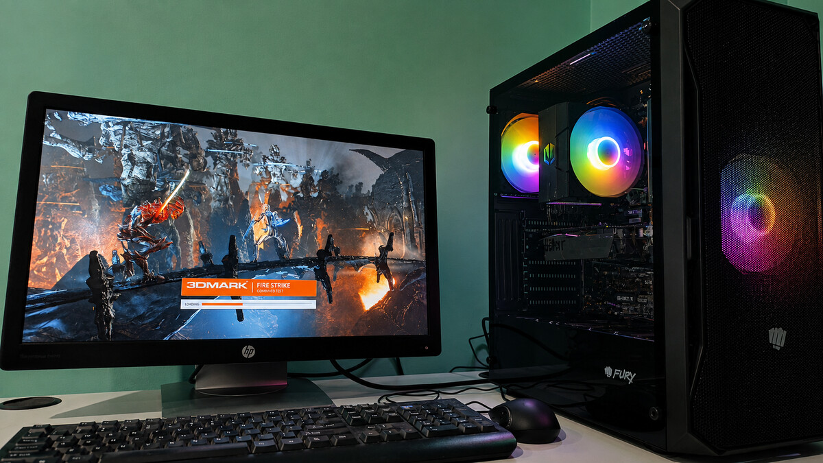 Elbląg Komputer + Monitor HP 22 i5 / 16GB RAM / SSD