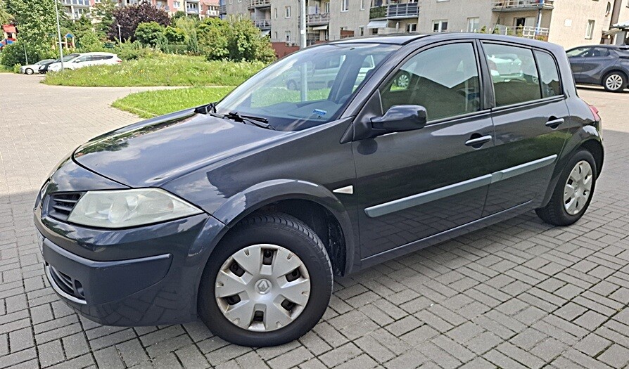 Elbląg RENAULT MEGANE1.6 BenzynaM- 2008 rKlimatyzacja sprawna2 kpl. opon Długie opłaty