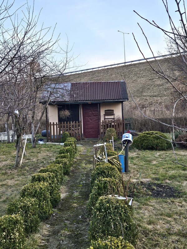 Elbląg Sprzedam działkę ROD Przyroda, 500 metrow kwadratowych, altanka murowana, meble ogrodowe, woda oraz prąd