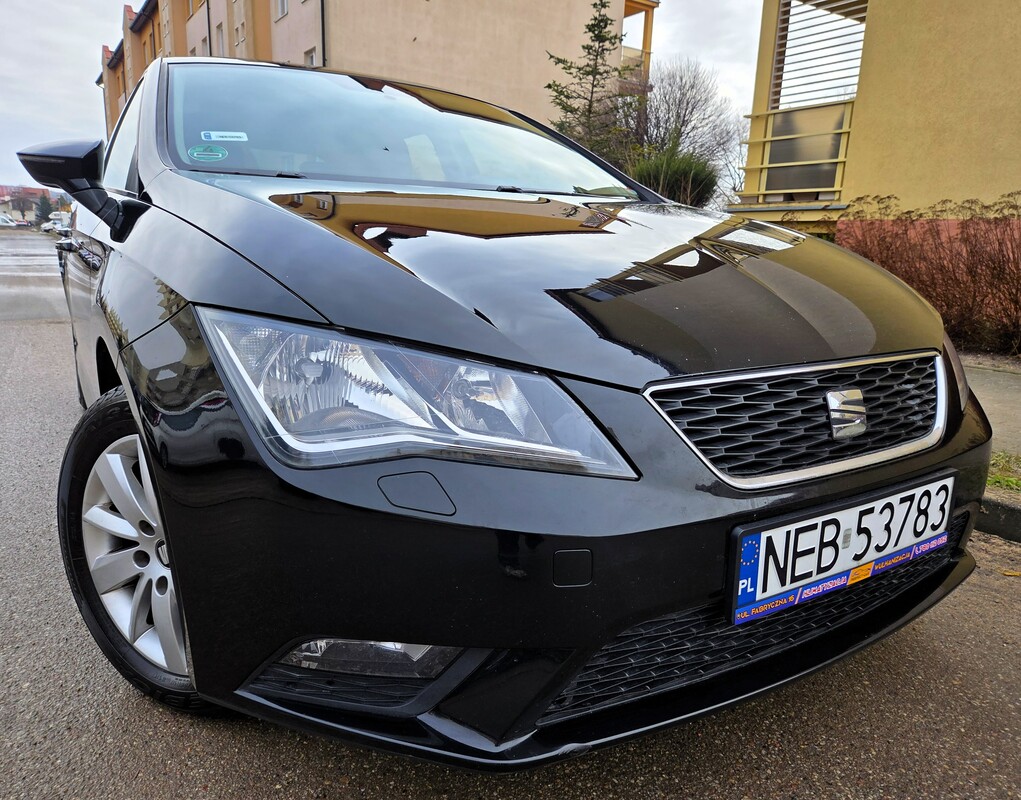 Elbląg Seat Leon III Sport 1,6TDI&nbsp; 150KM 2016Rok Bardzo Dobry Stan Ekonomiczny&nbsp; &nbsp; -Klimatyzacja&nbsp;