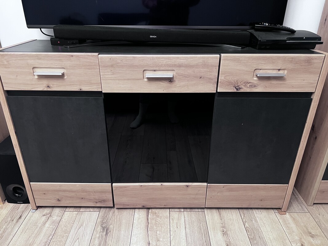 Elbląg Meble do salonu komoda półka bieliźniarka regał Aviles