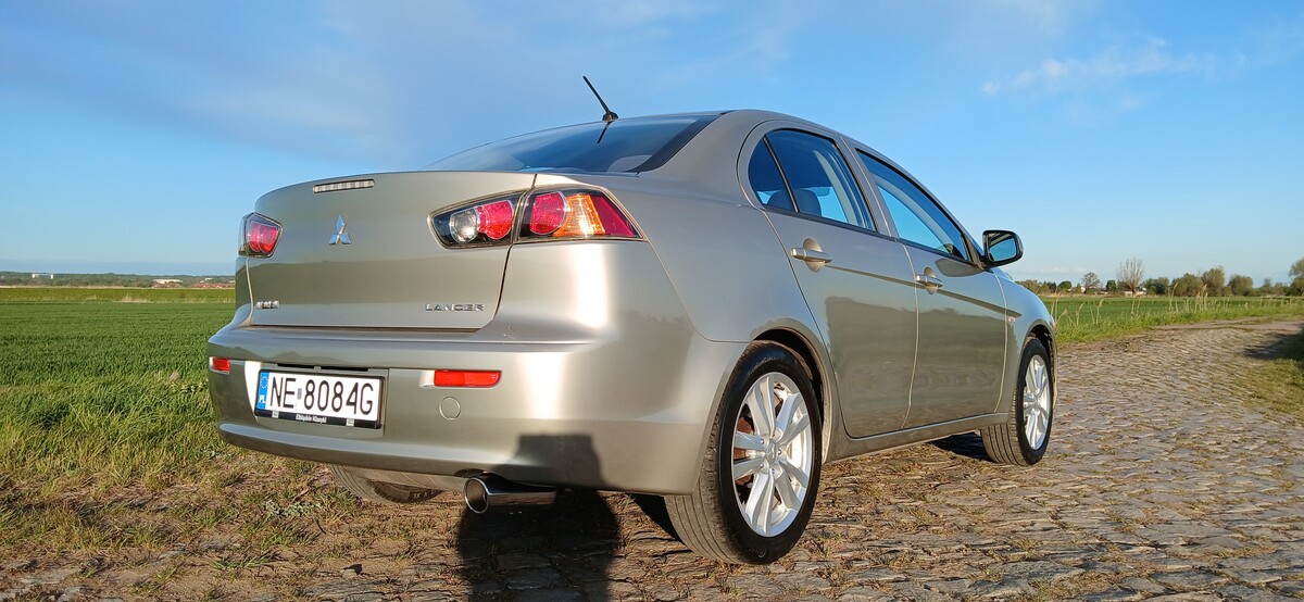 Elbląg Mitsubishi Lancer IX 1.6 2011r polski salon, stan bardzo dobry, 129 tyś.