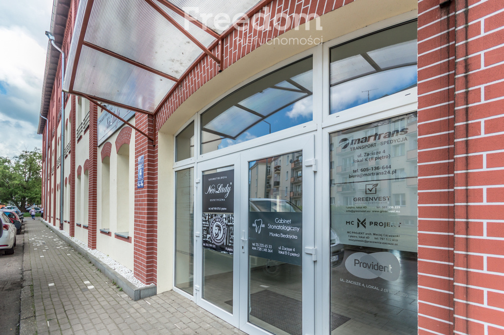 Elbląg FREEDOM NIERUCHOMOŚCIWynajmę lokal użytkowy - Elbląg, Zacisze. Lokal usługowy w centrum Elbląga – przestrzeń dla