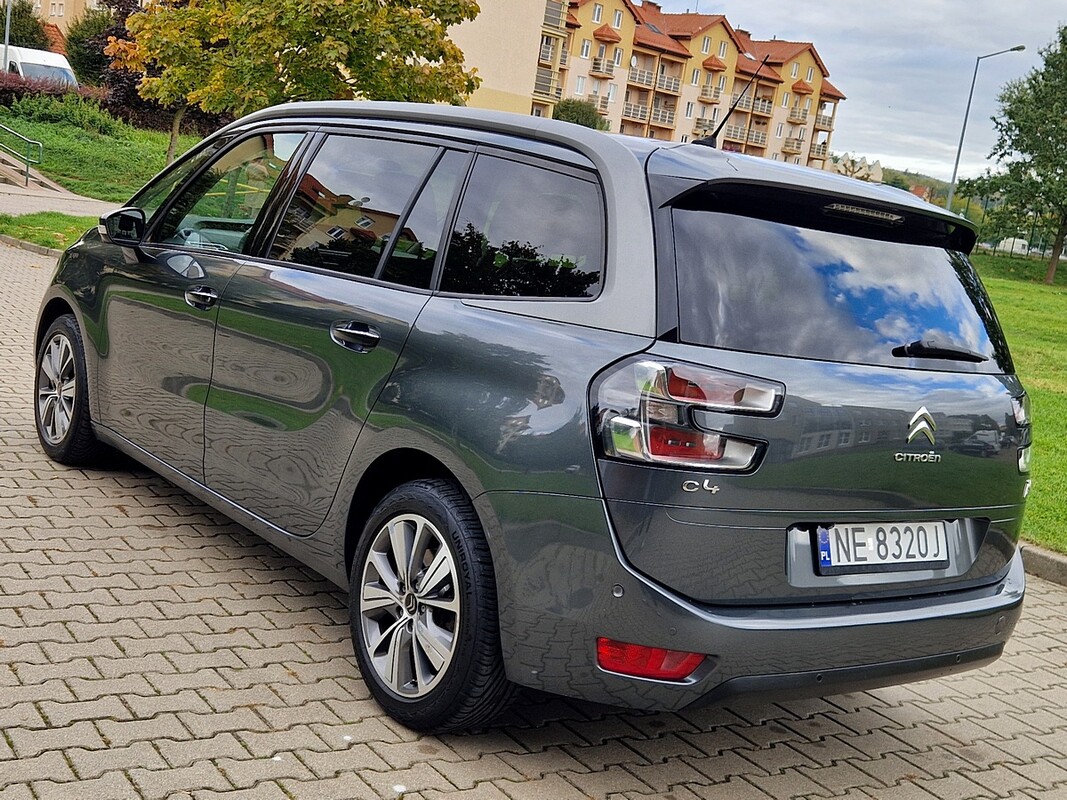 Elbląg Citroen C4 Grand Picasso Rok 2014Silnik 1.6Benz-7Foteli Kamery 360 Klimatronic NAVI