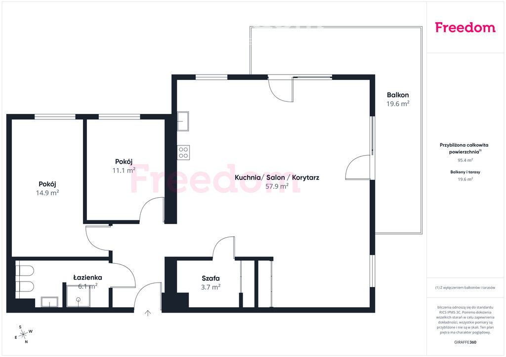 Elbląg FREEDOM NIERUCHOMOŚCIWynajmę mieszkanie - Elbląg, Nowogródzka. Komfortowy apartament z garażem i dużą