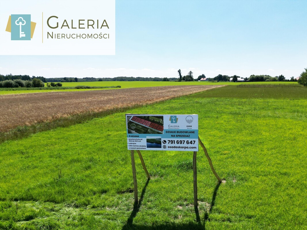 Elbląg GALERIA NIERUCHOMOŚCIZ pasji i miłości do nieruchomościNa sprzedaż: Działka o pow.1021 m2 w cichej i spokojnej