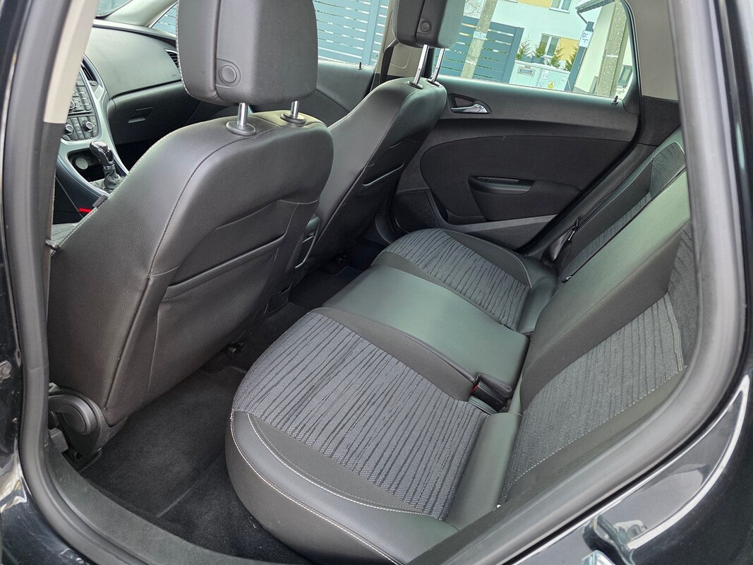 Elbląg Opel Astra J Po Liftingu1.4T Benz + GAZ SEKWENCJA-Klimatronic-Półskóry-Alu-NaviSuper StanZarejestrowany w