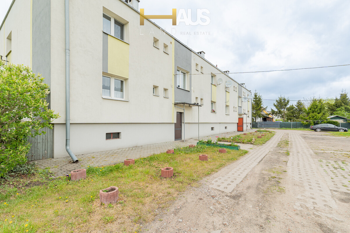 Elbląg PALCZEWO MIESZKANIE Z OGRODEM POWIERZCHNIA 55 M2 2 POKOJE, OSOBNA KUCHNIAOGRÓD 300 M2