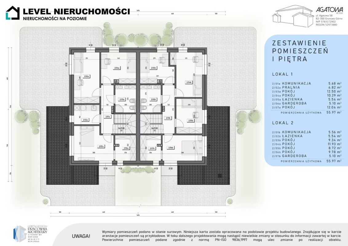 Elbląg LEVEL NIERUCHOMOŚCINowe domy - Osiedle AgatowaGronowo GórneNIERUCHOMOŚCI NA POZIOMIE