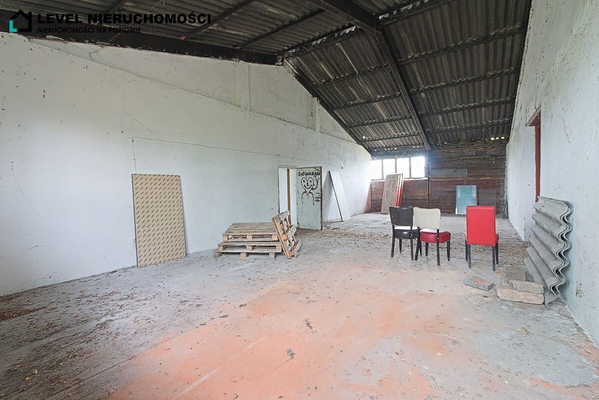 Elbląg LEVEL NIERUCHOMOŚCIHala, magazyn 580 m2,Plac 2707 m2Gronowo GórneNIERUCHOMOŚCI NA POZIOMIE